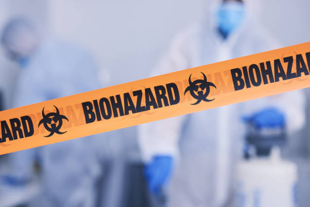 Professional Crime Scene Cleanup technician working in Oak Park, IL